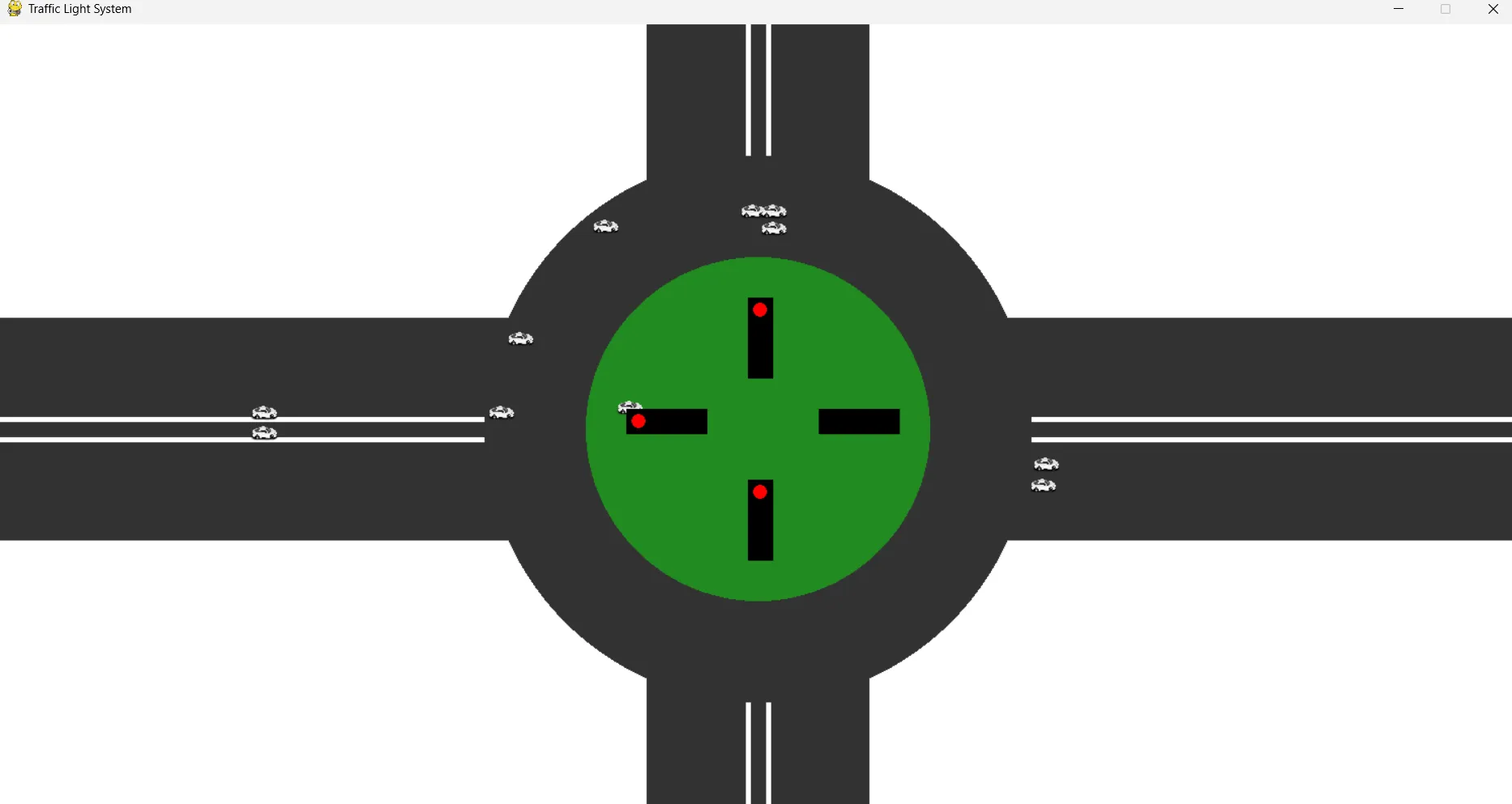 Smart Traffic Light Simulation