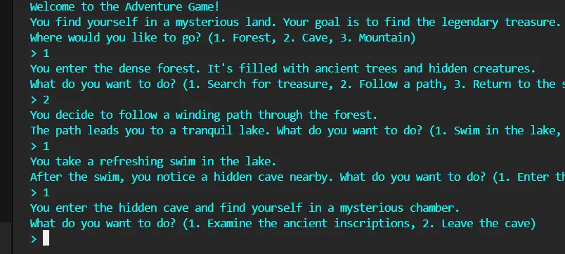 Adventure Game